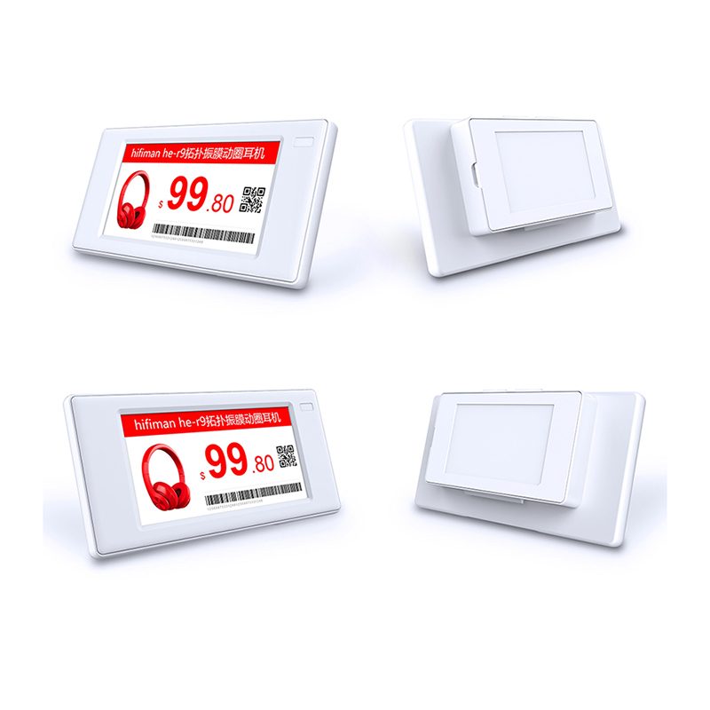 Affichage électronique d'étiquettes d'étagères 3 couleurs de 2,66 pouces Couleur Noir Blanc Rouge Affichage électronique d'étiquettes d'étagères 3 couleurs de 2,66 pouces Couleur Noir Blanc Rouge