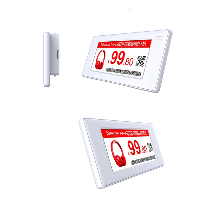 Affichage électronique d'étiquettes d'étagères 3 couleurs de 2,9 pouces Couleur Noir Blanc Rouge Affichage électronique d'étiquettes d'étagères 3 couleurs de 2,9 pouces Couleur Noir Blanc Rouge